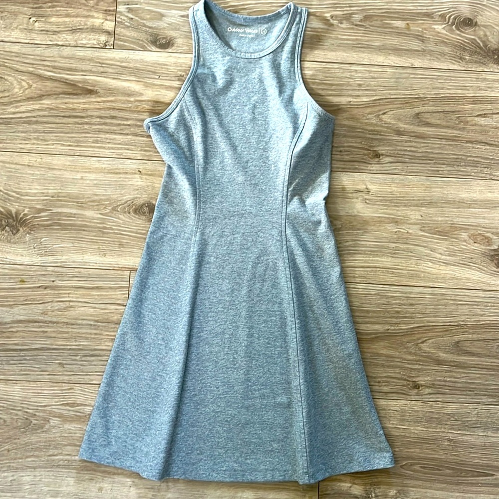 Outdoor Voices Circle Back Dress In Terracotta M
